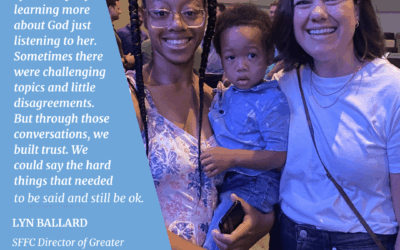 Experiencing Life Change as We Walk with Families